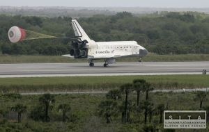 Raketopln Discovery pristl na Floride