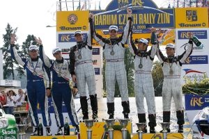 Tovrensk tm koda Motorsport dosiahol na Czech rally Zln alie fantastick vazstvo