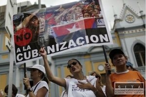 Venezuelsk polcia rozohnala demontrciu 