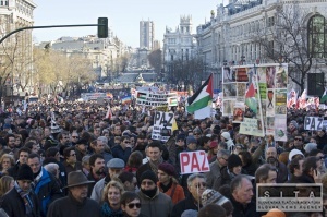 Demontrcie v Eurpe proti Izraelu sprevdzaj nsilnosti