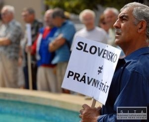 Bval zamestnanci PPS Detva holding bud protestova