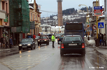 V adci skolabovala doprava, zasadal krzov tb