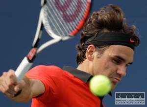 Federer postpil do finle na US Open v NY