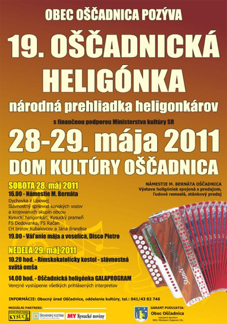 19. Oadnick helignka 2011 sa bli