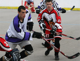 Kysuck hokejbalov liga - Vsledky play OFF - semifinle