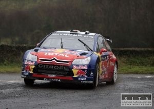 Latvala vazom Rely Sardnie, Loeb napokon tvrt