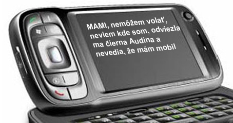 14-ron chlapec z Turzvoky dnes poslal matke SMS: nemem vola, neviem kde som, odviezla ma ierna Audina