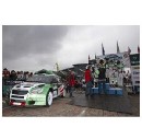 Rally Bohemia v znamen triumfu vozidiel koda Fabia Super 2000