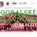 Goralsk slvnosti 2010 v obci Skalit