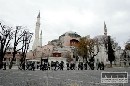 V mzeu Hagia Sofia odkryli mozaiku anjelskej tvre