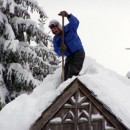 Kysuck skanzen a eleznica v zimnom obdob odpovaj pod snehovou duchnou 