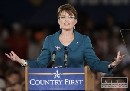 Sarah Palin naletela falonmu Sarkozymu