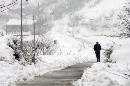 V ilinskom kraji snehov ndielka, cesty s vak zjazdn