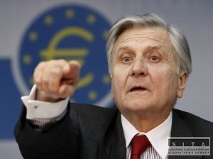 Trichet odmieta oslabenie dolra voi euru